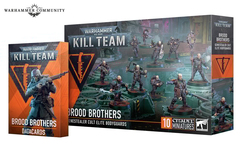 Warhammer 40K Kill Team - Datacards Brood Brothers - Spel & Sånt: The Video Game Store With The Happiest Customers