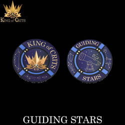 King of Crits Dice Set - Guiding Stars (7-Piece)