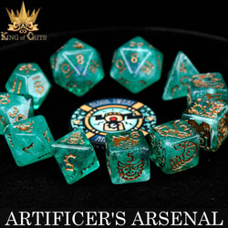 King of Crits Dice Set - Artificer's Arsenal (11-Piece)
