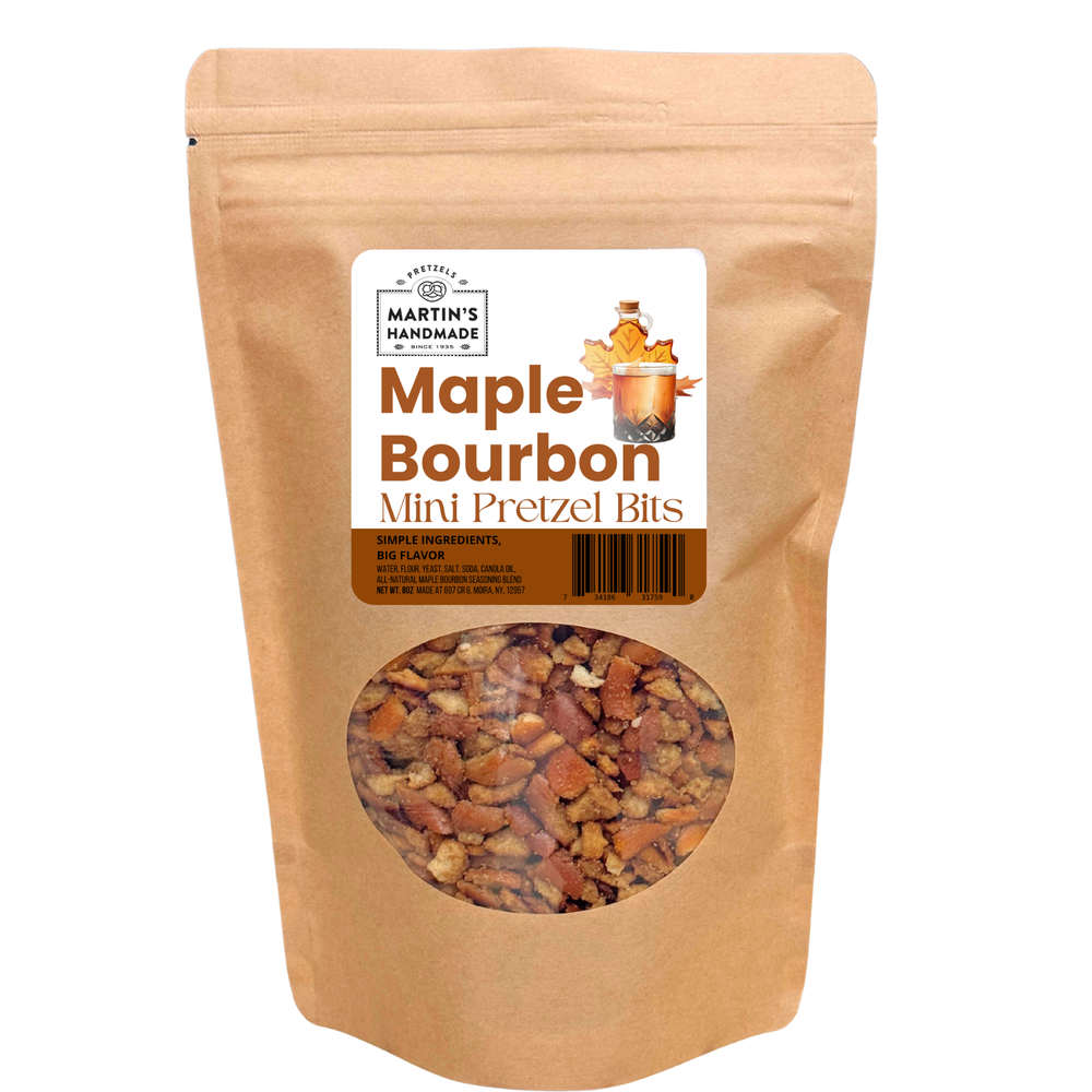 Handmade Pretzel Bits - Maple Bourbon