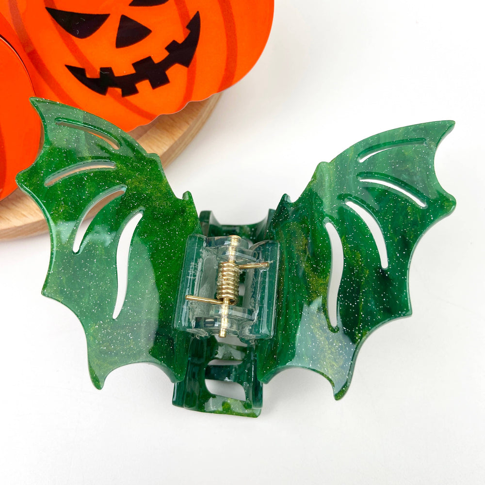 Hair Clip - Red Bat