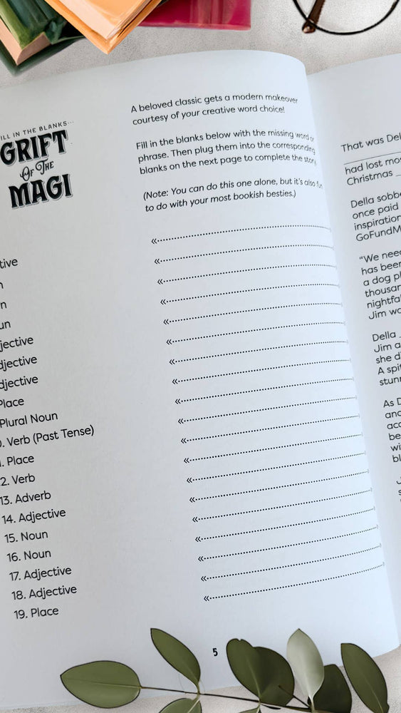 Once Upon a Time: A Literary Activity Book for Adults