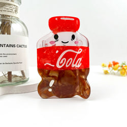 Hair Clip - Happy Cola