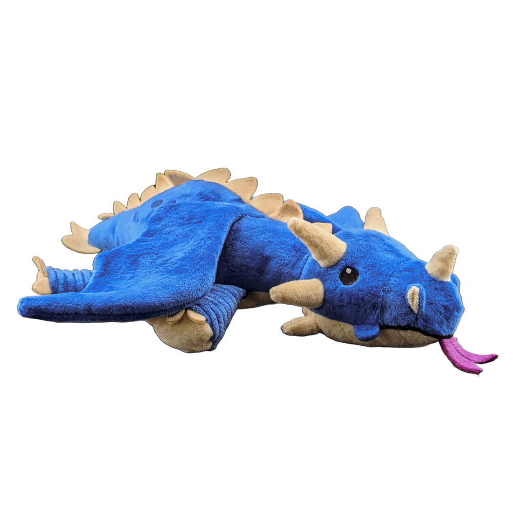 Sparkbolt the Blue Dragon Wyrmling- Plush Pet Toy