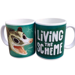 Living the Scheme 12oz Possum Coffee Mug