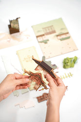 Book Nook Kit - Falling Sakura
