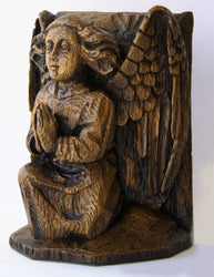 Reproduction Medieval Carving - Angel Corbel Praying