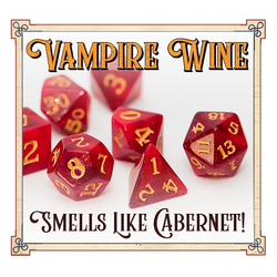 Scented RPG Dice - Vampire Wine