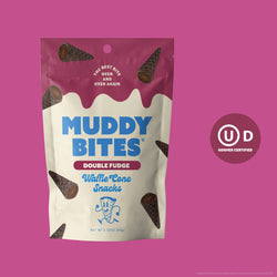 Muddy Bites - Double Fudge Waffle Cone Snacks