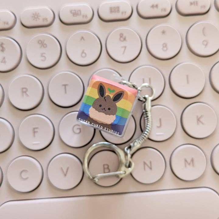 Fidget Keycap Keychain - Eievui