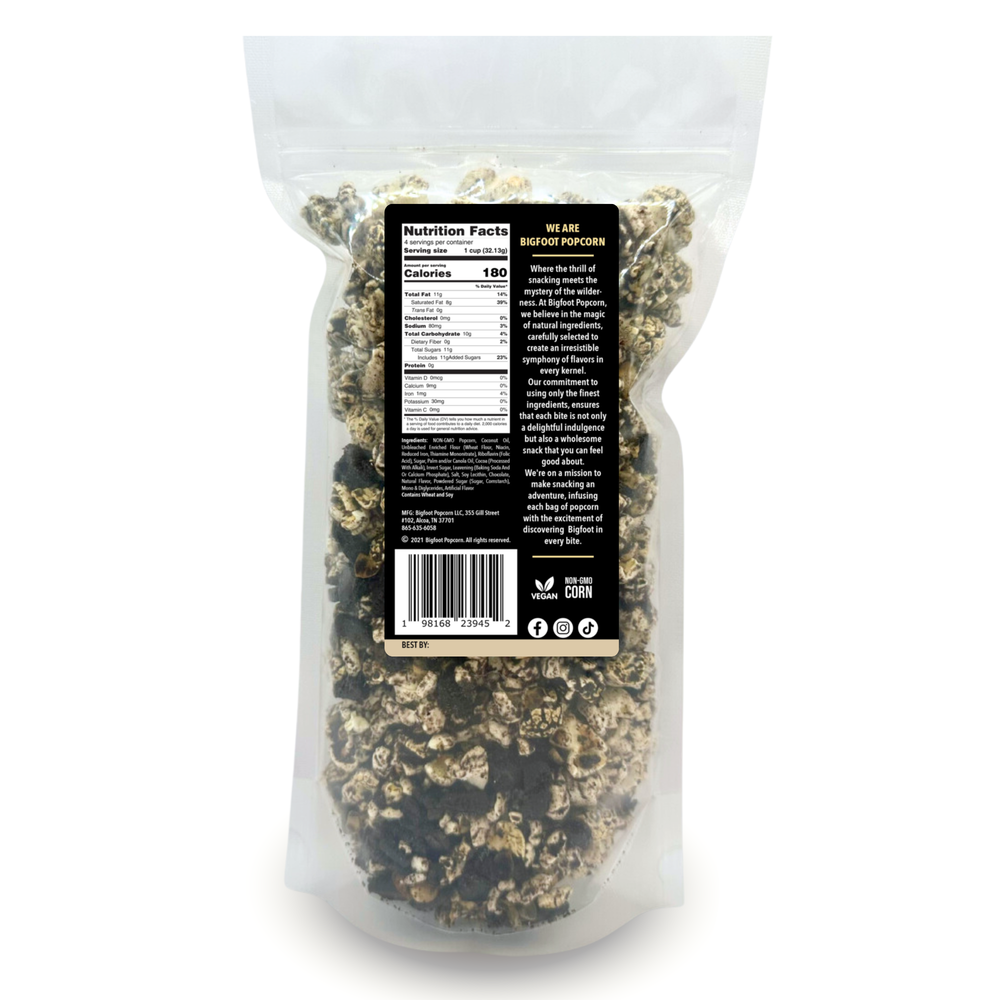 Gourmet Popcorn - Cookies and Cream