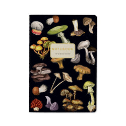 Mushrooms Notebook (Black)