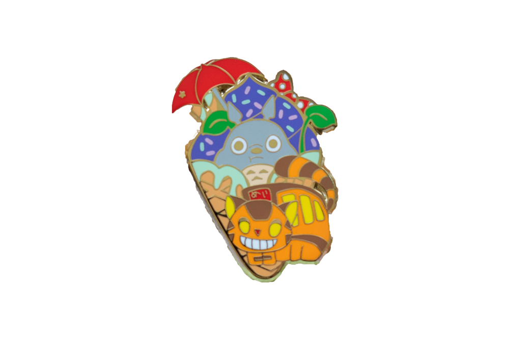 Studio Ghibli Totoro Ice Cream Enamel Pin