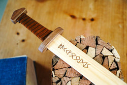 Wooden Viking Sword
