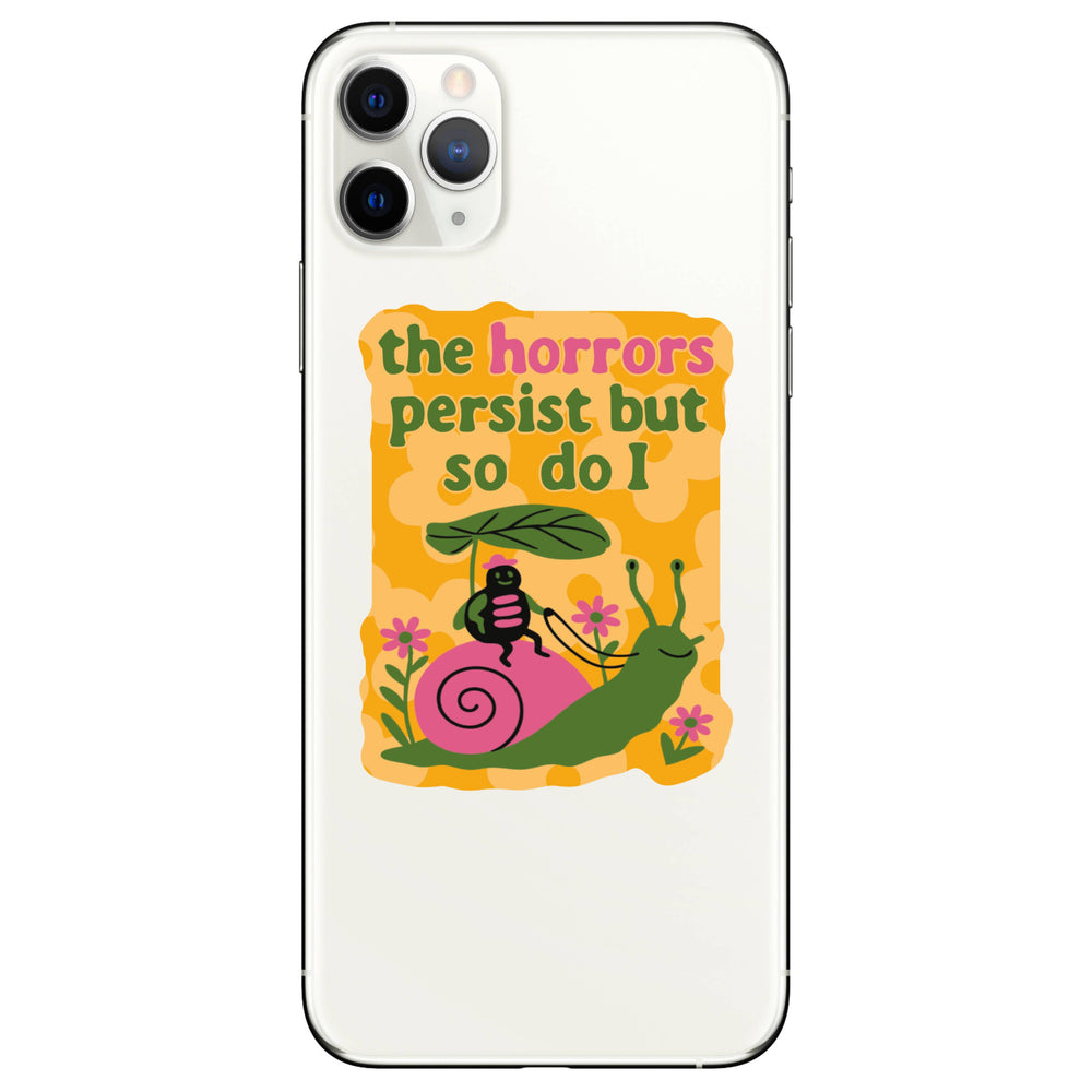 Sticker - The Horrors Persist Snail