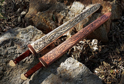 Mini Wooden Viking Sword