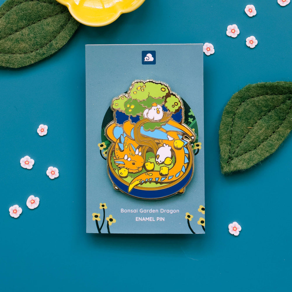 Enamel Pin - Bonsai Garden - Dragon