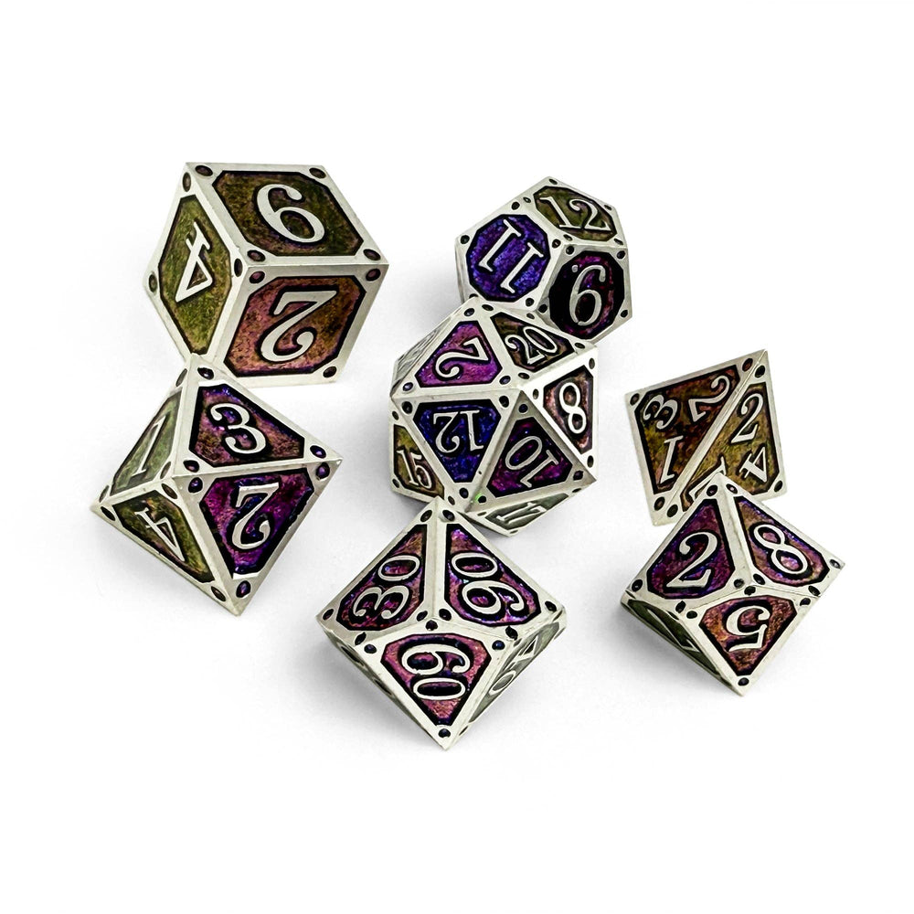 RPG Dice Set - Tome of the Forbidden (Storybook)
