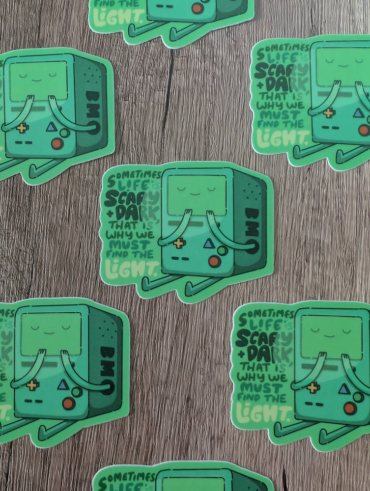 Vinyl Sticker - BMO Find the Light