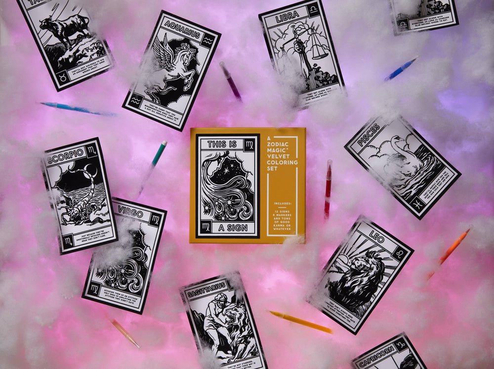 Magic Velvet Coloring Book - This Is A Sign