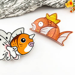 Hair Clip - Crown Fish