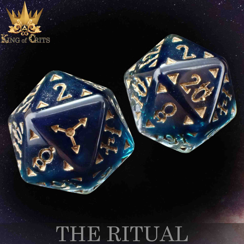 King of Crits Dice Set - The Ritual (11-Piece)