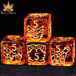 King of Crits Dice Set - Ancient Artificer (11-Piece)