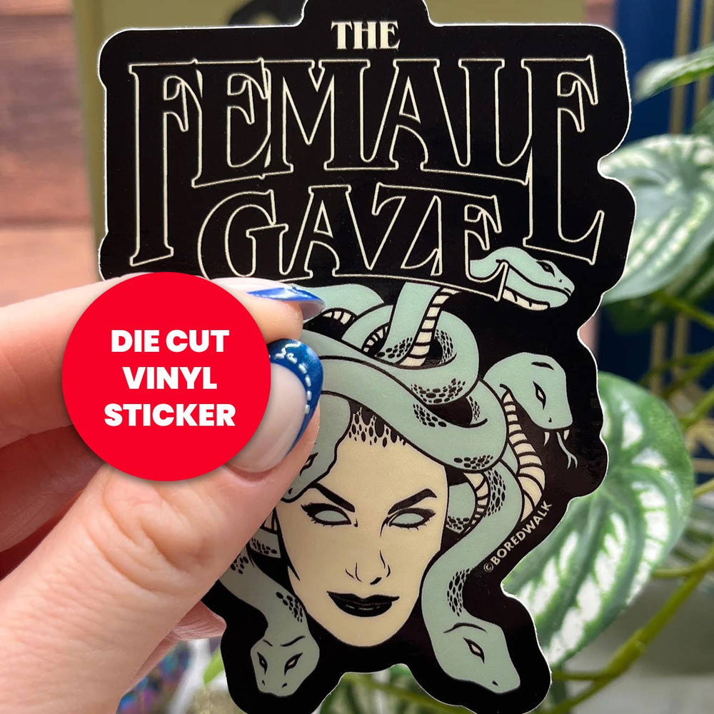 Vinyl Sticker - The Female Gaze Medusa
