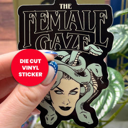 Vinyl Sticker - The Female Gaze Medusa