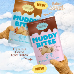Muddy Bites - Hazelnut Cocoa Cookie Cone Snacks