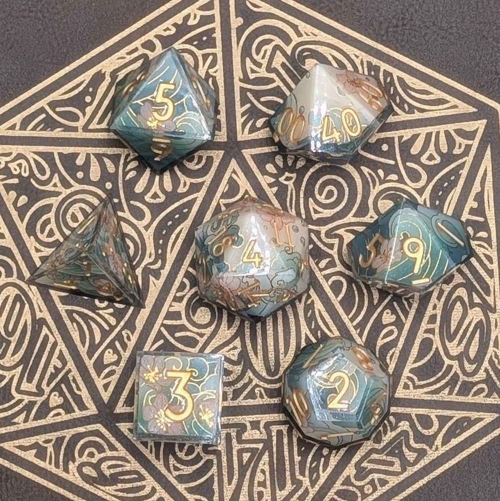 Ebonwood Dice Set - Tidal Focus