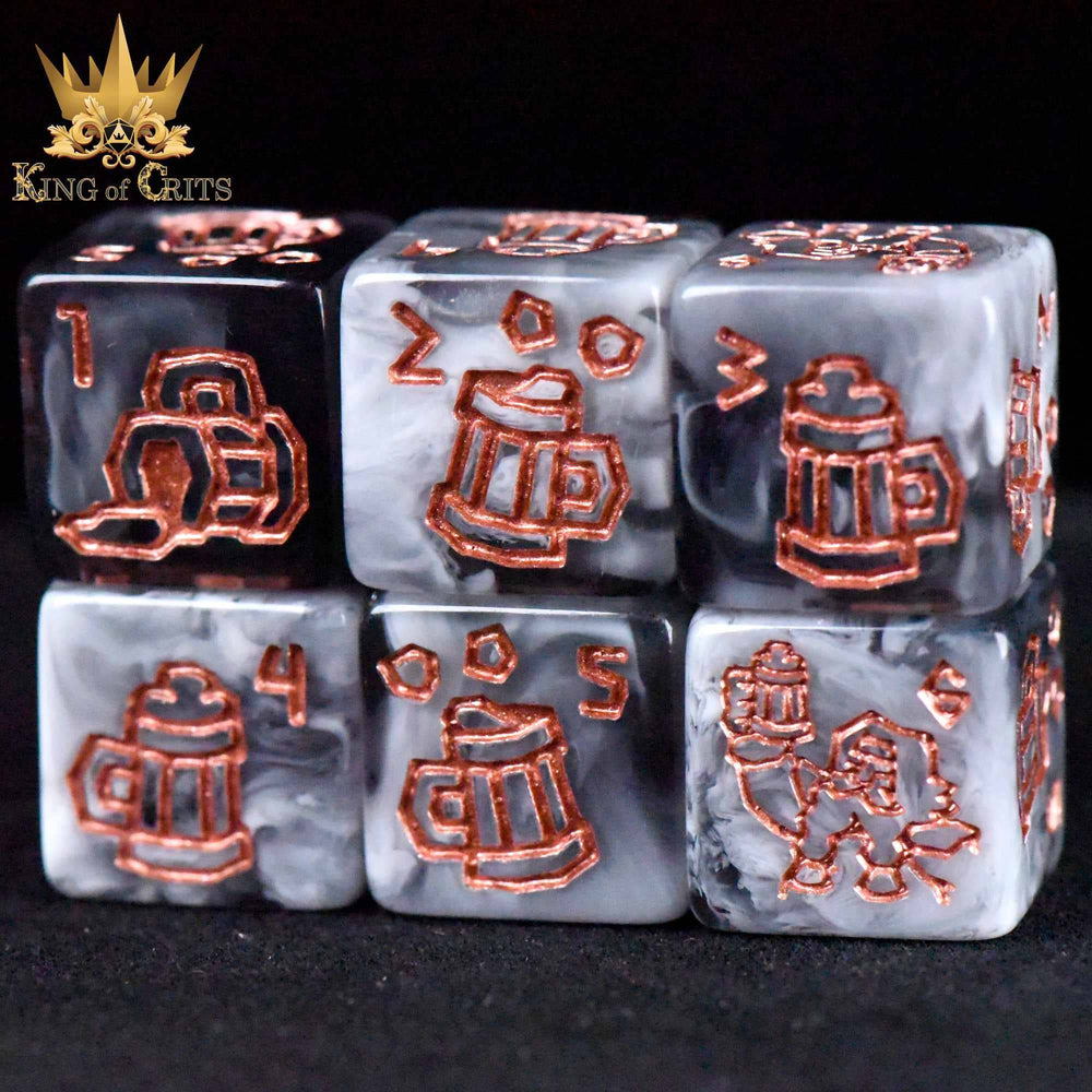 King of Crits Dice Set - Dwarven Dynasty (11-Piece)