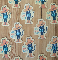 Vinyl Sticker - Go On Git