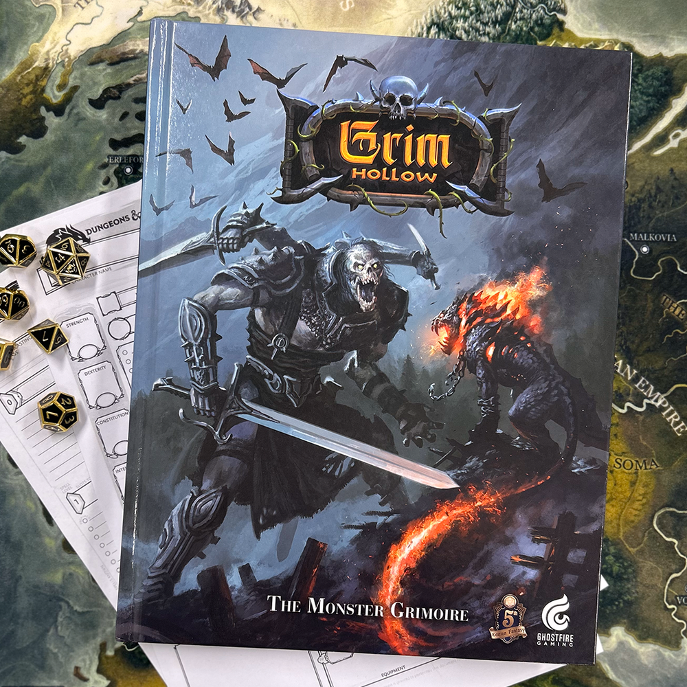 Grim Hollow: The Monster Grimoire (5E)