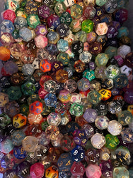 Bulk Dice - Buy by KG: D20 / 500g