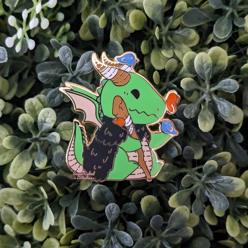 D&D Enamel Pin - Draconic Druid