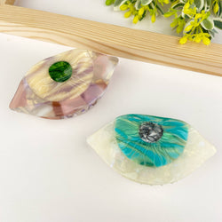 Hair Clip - Blue Pupil