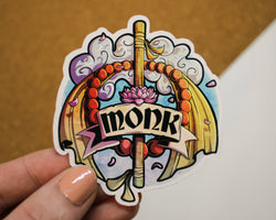 Monk Class Sticker: Sticker