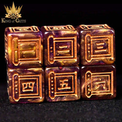 King of Crits Dice Set - Samurai Soul (11-Piece)