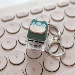 Fidget Keycap Keychain - Mossy Giant