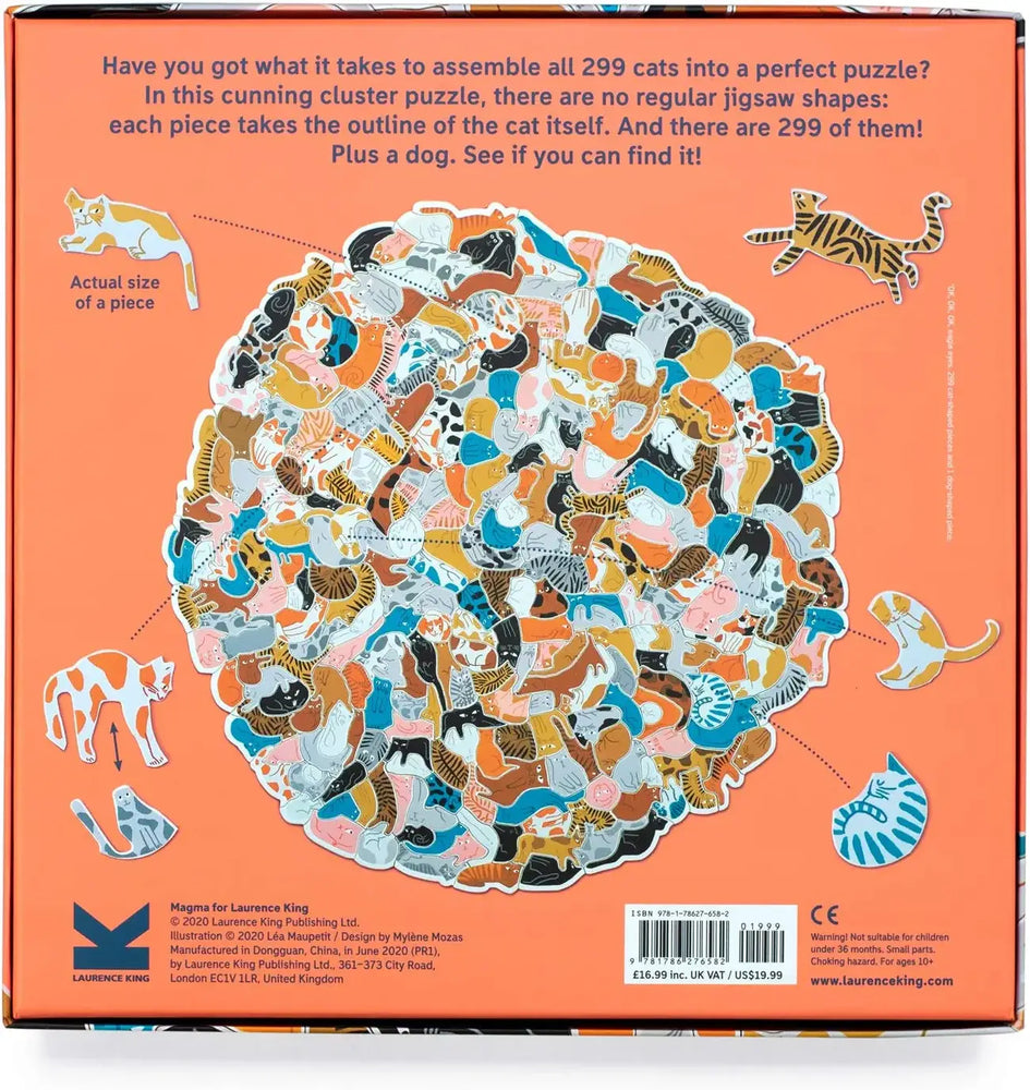 Puzzle - 299 Cats (and a Dog)