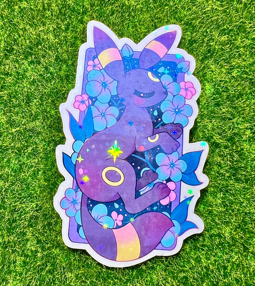 Sticker - Evolution Flowers Dark