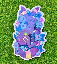 Sticker - Evolution Flowers Dark