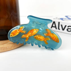 Hair Clip - Fish Tank