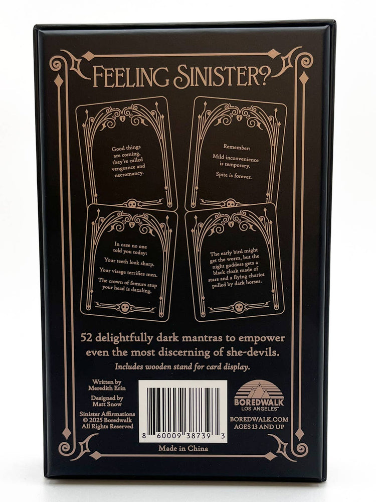 Sinister Affirmations