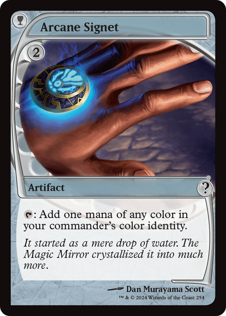 arcane mtg cards Altered Art Card-arcane Signet Copy that card My custom Magic the Gathering