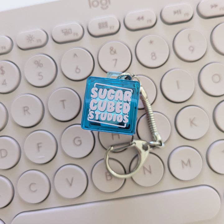 Fidget Keycap Keychain - U liek Mudkipster?