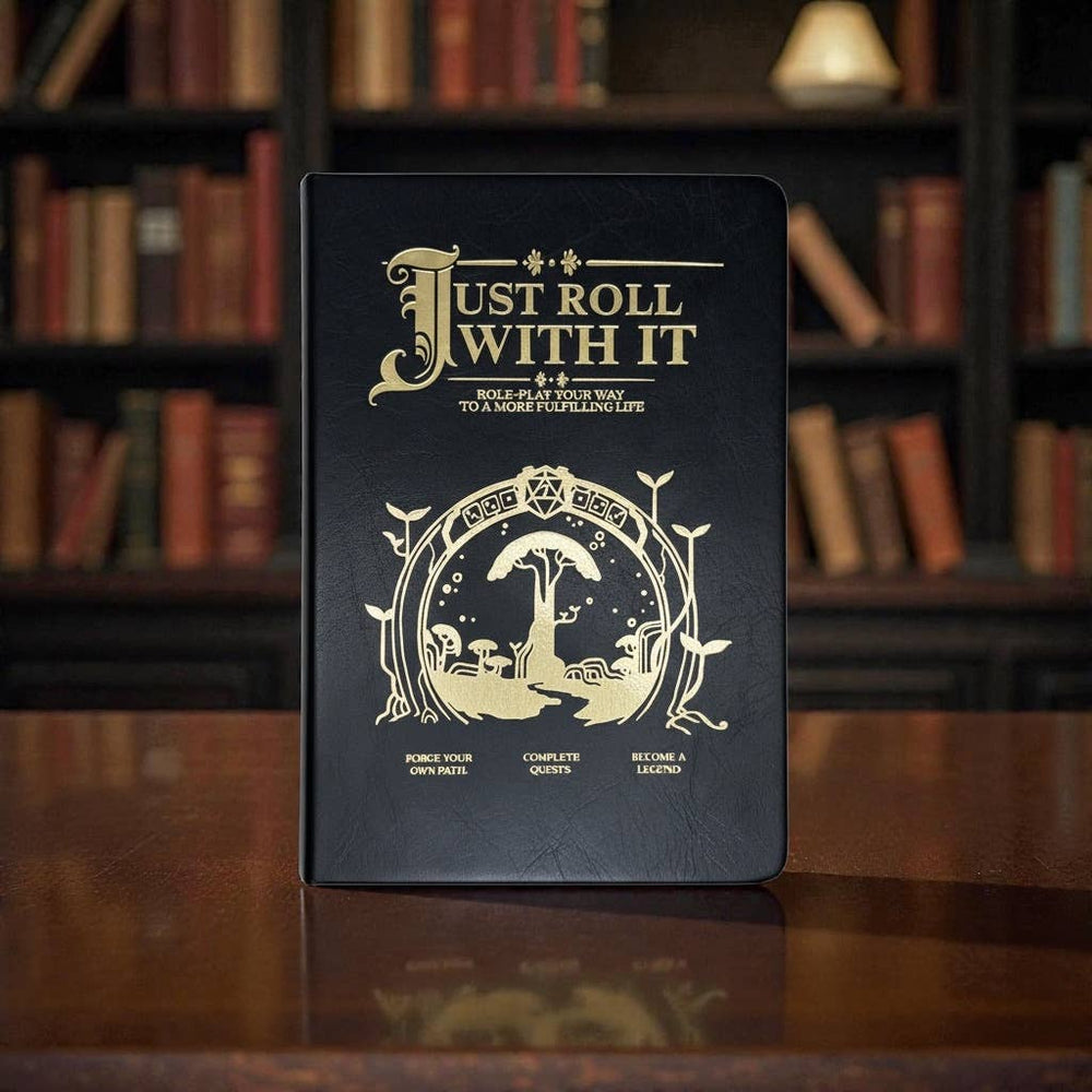 Just Roll With It: Hardback Journal