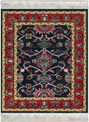 CoasterRug - Oriental Collection (4-Piece)