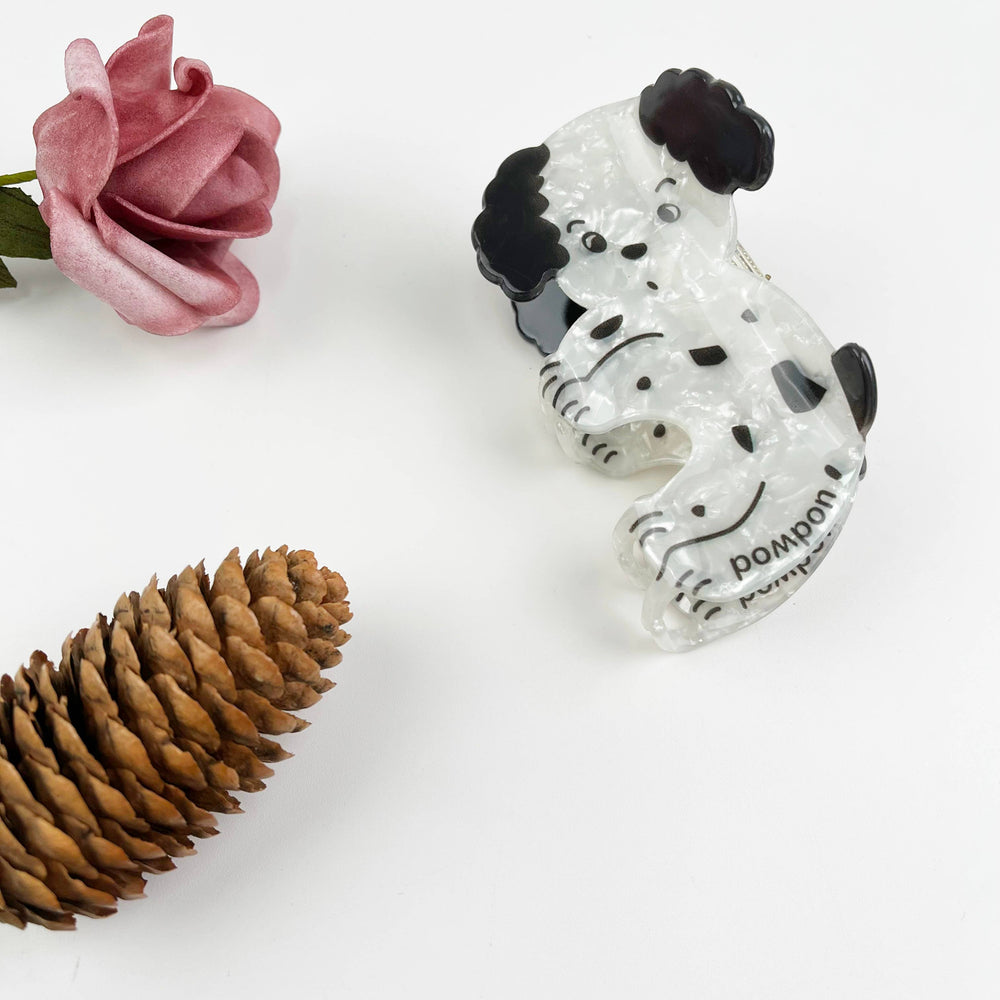 Hair Clip - Spotted Puppy